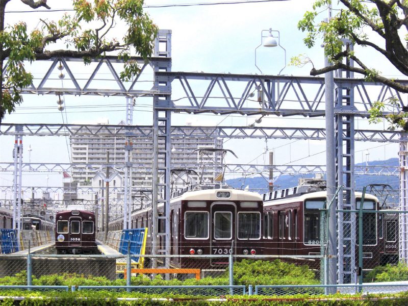 阪急電鉄車庫